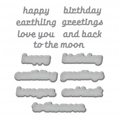 Simon Hurley - Cutting Dies - Space Greetings