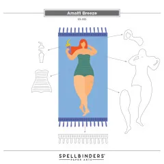 Spellbinders Etched Dies - La Dolce Vita - Amalfi Breeze