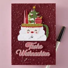 Spellbinders Etched Dies - International Holiday Sentiments - German Holiday Sentiments