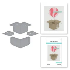 Spellbinders Etched Dies - Birthday Celebrations - Surprise Box