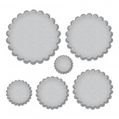 Spellbinders Etched Dies - Classic Scalloped Circles