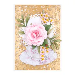 Spellbinders Etched Dies - Victorian Garden - Foliage