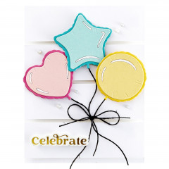 Spellbinders Etched Dies - Mylar Balloons