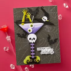 Spellbinders Etched Dies - Boos! Cocktails