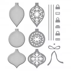 Spellbinders Etched Dies by Simon Hurley - Vintage Layered Ornaments