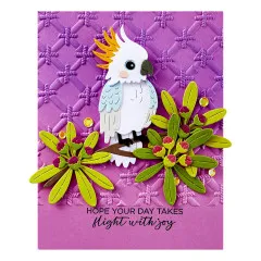 Spellbinders Etched Dies - Cheerful Chirps - Flying High