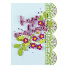 Spellbinders Etched Dies - Berry Fields Border