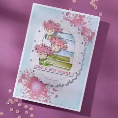 Spellbinders Etched Dies - Wildflowers - Layered Wildflowers