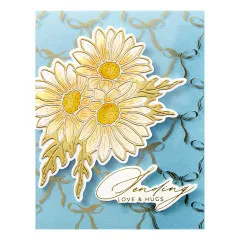 Spellbinders Etched Dies - Yana's Daisies