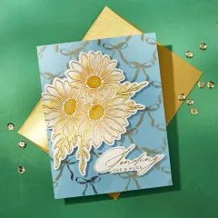 Spellbinders Etched Dies - Yana's Daisies