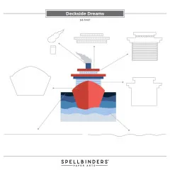 Spellbinders Etched Dies - La Dolce Vita - Deckside Dreams