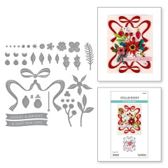 Spellbinders Etched Dies - Merry Moments - Gifting Bow