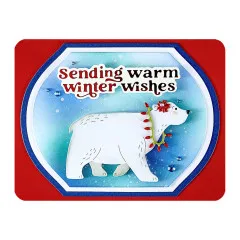 Spellbinders Etched Dies - Simon Hurley - North Pole Friends - Polar Bear Pals