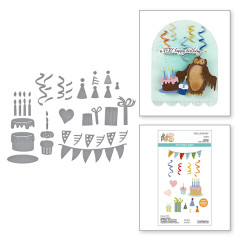 Spellbinders Etched Dies - Say Cheese Classic Pooh Birthday - Accessories
