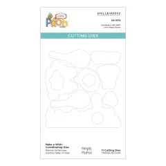 Spellbinders Etched Dies - Say Cheese Classic Pooh Birthday - Make A Wish!