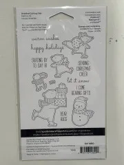 Spellbinders Etched Dies - Simon Hurley - Skating By