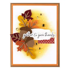 Spellbinders Etched Dies - Autumn Archives - Falling Leaves