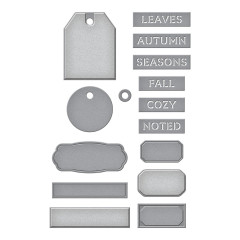 Spellbinders Etched Dies - Autumn Archives - Documenting Labels