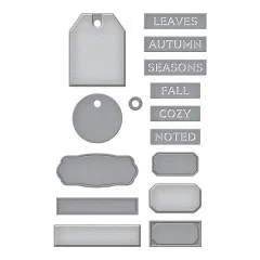 Spellbinders Etched Dies - Autumn Archives - Documenting Labels