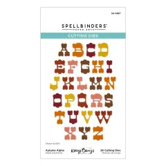 Spellbinders Etched Dies - Autumn Archives - Autumn Alpha
