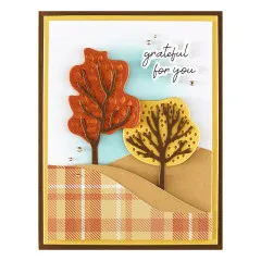 Spellbinders Etched Dies - Autumn Archives - Changing Trees