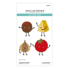 Spellbinders Etched Dies - Buon Appetito - Ingredients Buddies