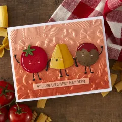 Spellbinders Etched Dies - Buon Appetito - Ingredients Buddies