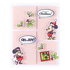Spellbinders Etched Dies - Say Cheese Classic Mouse - Christmas