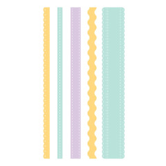 Spellbinders Etched Dies - Say Cheese Classic Pooh Baby - Ribbon & Trim