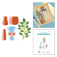 Spellbinders Etched Dies - Containers and Foliage by Lisa Horton