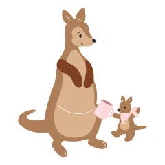 Spellbinders Etched Dies - Say Cheese Classic Pooh Baby - Kanga & Roo Characters