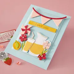 Spellbinders Etched Dies - Pink Lemonade - Stand Tags