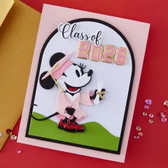 Spellbinders Etched Dies - Classic Mouse Graduation by Allison Frazier