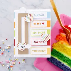 Spellbinders Etched Dies - Birthday Celebrations - Pick Your Greeting Slider