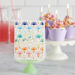 Spellbinders Etched Dies - Birthday Celebrations - Stitched Fanfare