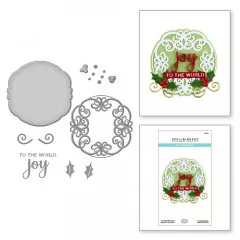 Spellbinders Etched Dies - Joy Flourish Doily