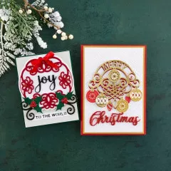 Spellbinders Etched Dies - Joy Flourish Doily