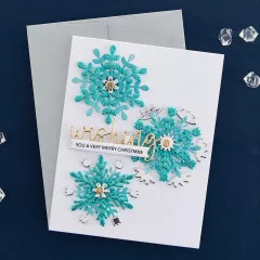 Spellbinders Etched Dies - Delicate Snowflakes