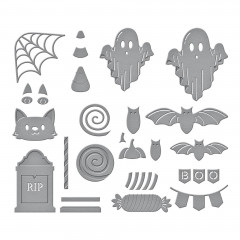 Spellbinders Etched Dies - Halloween Wonder