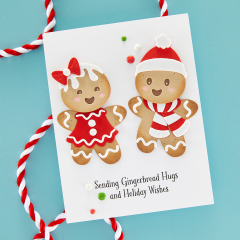 Spellbinders Etched Dies - Dancin Gingerbread