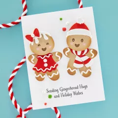 Spellbinders Etched Dies - Dancin Gingerbread