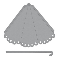 Spellbinders Etched Dies - Garden Parasol