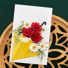 Spellbinders Etched Dies - Garden Parasol