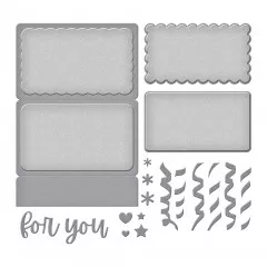 Spellbinders Etched Dies - Treat Yourself Gift Card Holder