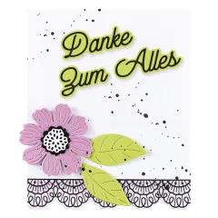 Spellbinders Etched Dies - German Everyday Sentiments