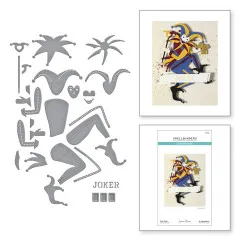 Spellbinders Etched Dies - Wild Joker