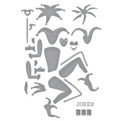 Spellbinders Etched Dies - Wild Joker