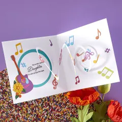 Spellbinders Etched Dies - Bibi's Musical Notes - Musical Notes & Stave Pop-Up