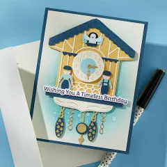 Spellbinders Etched Dies - Cuckoo Cottage - Cuckoo Cottage