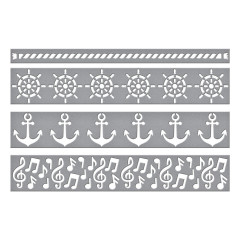 Spellbinders Etched Dies - Say Cheese Classic Mouse - Borders